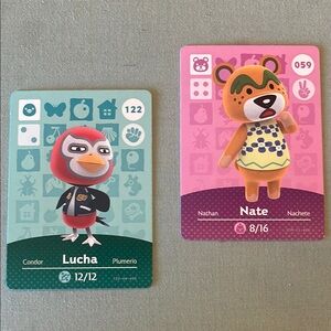 Authentic Nintendo Amiibo Cards